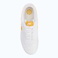 Men's Nike Court Vision Low Next Nature white/university gold shoes 5