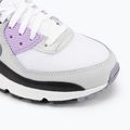 Nike Air Max 90 women's shoes white/lilac/photon dust/cool grey 7