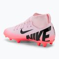 Nike Mercurial Superfly 9 Club FG/MG Junior pink foam/black children's football boots 3