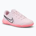 Nike Tiempo Legend 10 Academy IC pink foam/black children's football boots