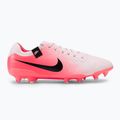 Nike Legend 10 Pro FG pink foam/black football boots 2