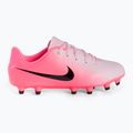 Nike Tiempo Emerald Legend 10 Academy FG/MG pink foam/black children's football boots 2