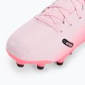 Nike Tiempo Emerald Legend 10 Academy FG/MG pink foam/black children's football boots 7