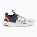 Men's Nike Free Run Flyknit Next Nature running shoes light iron ore/sail/total orange/thunder blue 2