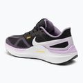 Nike Structure 25 women's running shoes black / daybreak / lilac bloom / white 3