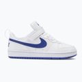 Nike Court Borough Low children's shoes Recraft white/hyper royal 2