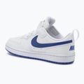 Nike Court Borough Low children's shoes Recraft white/hyper royal 3