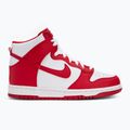 Nike Dunk High white/university red shoes 2