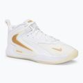 Nike React Hyperset 2 volleyball shoes white/white/metallic gold