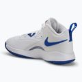 Nike React Hyperset 2 volleyball shoes white/white/game royal 3