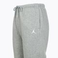 Women's trousers  Jordan Brooklyn Fleece dark grey heather/white 8