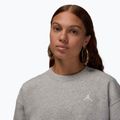Women's sweatshirt  Jordan Brooklyn Fleece dark grey heather/white 4
