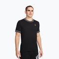 Men's tennis shirt Nike Court Heritage black/white