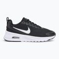 Nike Air Max Nuaxis women's shoes black/dark grey/comet red/white 2
