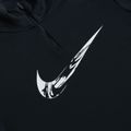 Women's running sweatshirt Nike Swoosh Dri-Fit HZ black / white 3