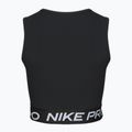 Women's training tank top Nike Pro Dri-Fit black/white 2