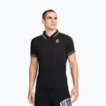 Men's tennis shirt Nike Court Heritage Polo black/white