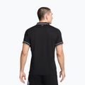 Men's tennis polo shirt Nike Court Heritage Polo black/white 3