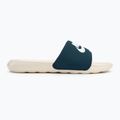 Men's Nike Victori One Slide flip-flops armory navy / light orewood brown / sail 2