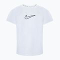 Nike One Dri-Fit white/black children's t-shirt