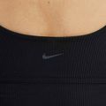 Training bra Nike Zenvy Rib Light Support Longline black/black 7