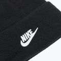 Children's winter beanie Nike Peak black/white 3