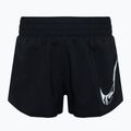 Women's Nike One Dri Fit running shorts black/white