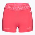 Nike Pro Mid Rise 3" women's training shorts aster pink/pinksicle/hot punch/white