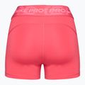 Nike Pro Mid Rise 3" women's training shorts aster pink/pinksicle/hot punch/white 2