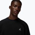 Men's sweatshirt  Jordan Brooklyn Fleece Crew black/white 4