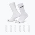 Socks  Jordan Everyday Crew 6 pairs white/gym red/black 8