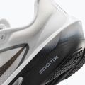 Women's running shoes Nike Zoom Fly 6 white/smoke grey/metallic silver/black 9