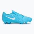 Men's football boots Nike Phantom GX 2 Club FG/MG blue/fury white 2