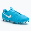 Nike Phantom GX II Academy FG/MG Junior blue fury/white children's football boots