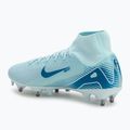 Men's football boots Nike Mercurial Superfly 10 Academy SG-Pro glacier blue / blue orbit 3