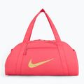 Women's training bag Nike Gym Club 24 l aster pink/ aster pink/ volt