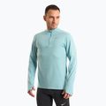 Men's Nike Dri-FIT Element 1/2-Zip denim turquoise running longsleeve