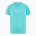 Nike One Dri-Fit green frost/white children's t-shirt