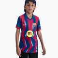 Children's football T-shirt Nike FC Barcelona 2025/26 Stadium Fourth gym blue/gym blue/salsa red/opti yellow