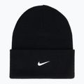 Winter hat Nike Peak Swoosh Beanie black/white
