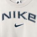 Women's Nike Sportswear Phoenix Fleece light orewood brn/white/armory navy sweatshirt 3