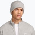 Winter hat Nike Peak Swoosh Beanie dark grey heather/white 2
