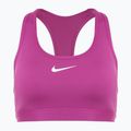 Nike Swoosh Medium Support training bra hot fuchsia/white