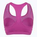 Nike Swoosh Medium Support training bra hot fuchsia/white 2