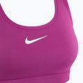 Nike Swoosh Medium Support training bra hot fuchsia/white 3