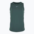 Women's training tank top Nike One Classic Dri-Fit lvintage green / black