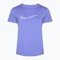 Women's Nike One Dri-Fit royal pulse / vintage green running shirt