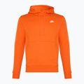 Men's Nike Sportswear Club Fleece Hoodie safety orange/ safety orange/ white