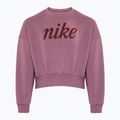Children's Nike Sportswear Club Fleece plum dust/light wild mango sweatshirt