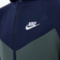 Nike Sportswear children's tracksuit obsidian/ vintage green/ obsidian/ white 4